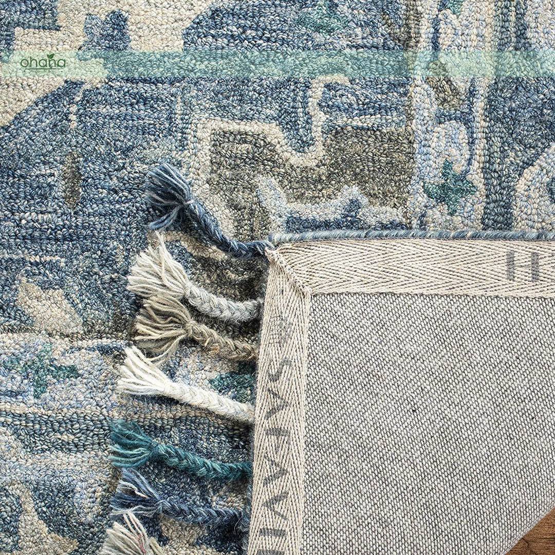 Handmade Area Jute Rug